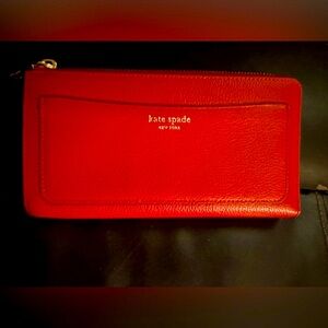 NWOT Vibrant Red Kate Spade